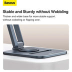 360 Rotating Foldable Metal Stand for Smartphones, Tablets & Laptops