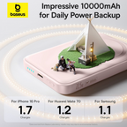 Baseus Ultra-Mini 10,000mAh Power Bank, 22.5W Fast + Wireless