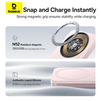 Baseus Ultra-Mini 10,000mAh Power Bank, 22.5W Fast + Wireless