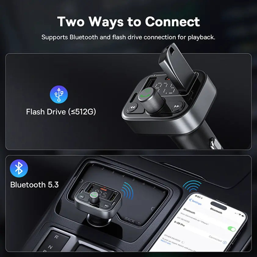 Car FM Bluetooth Transmitter