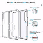 Clear MagSafe Case for samsung Galaxy Z Fold