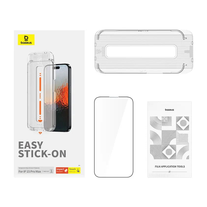 EASY STICK-ON Screen Protector for iPhone Series