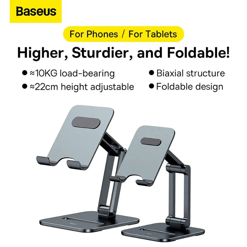 Foldable Metal Stand for Smartphones & Tablets
