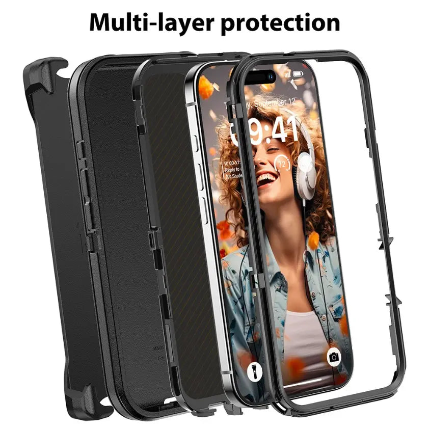 MagSafe Shockproof Armor Case for iPhone 16 Series