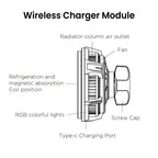 MagSafe Wireless Charging Car Mount (Dashboard, Windshield & Air-Vent)
