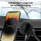 MagSafe Wireless Charging Car Mount (Dashboard, Windshield & Air-Vent)
