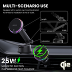 MagSafe Wireless Charging Car Mount with Cooling System