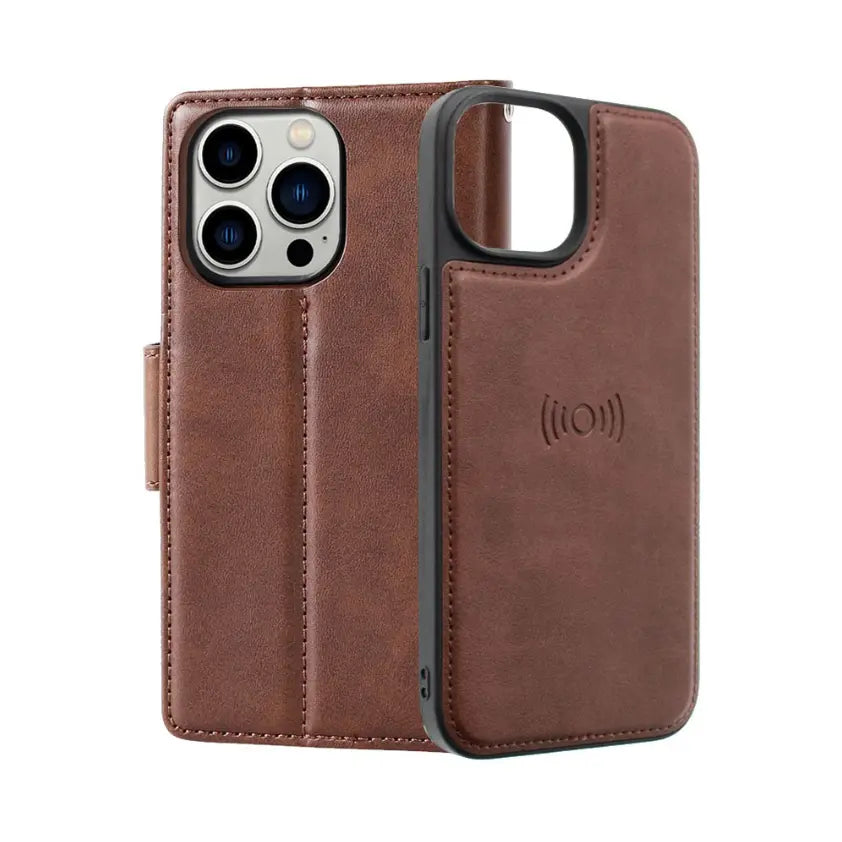 Magnetic Wallet Case for iPhone Series
