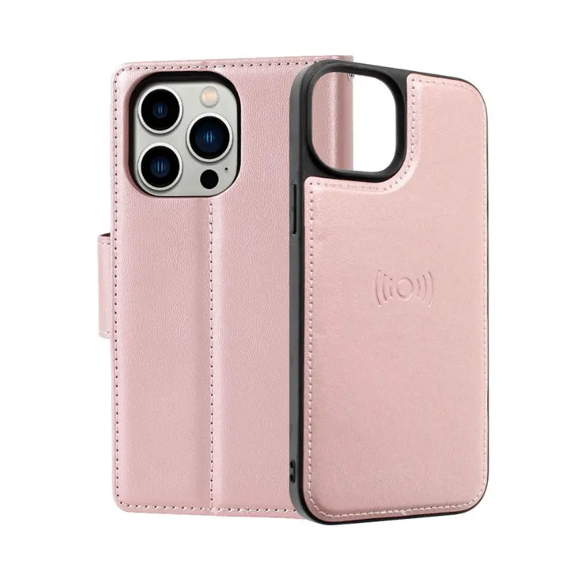 Magnetic Wallet Case for iPhone Series