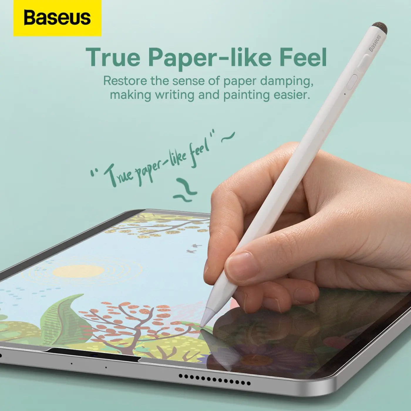 Paper-Like iPad Screen Protector - Magnetic, Anti-Fingerprint, Durable
