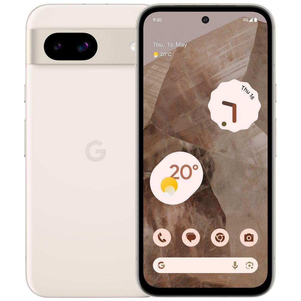 Pre-Owned Google Pixel 8a - 128GB - Porcelain - Excellent