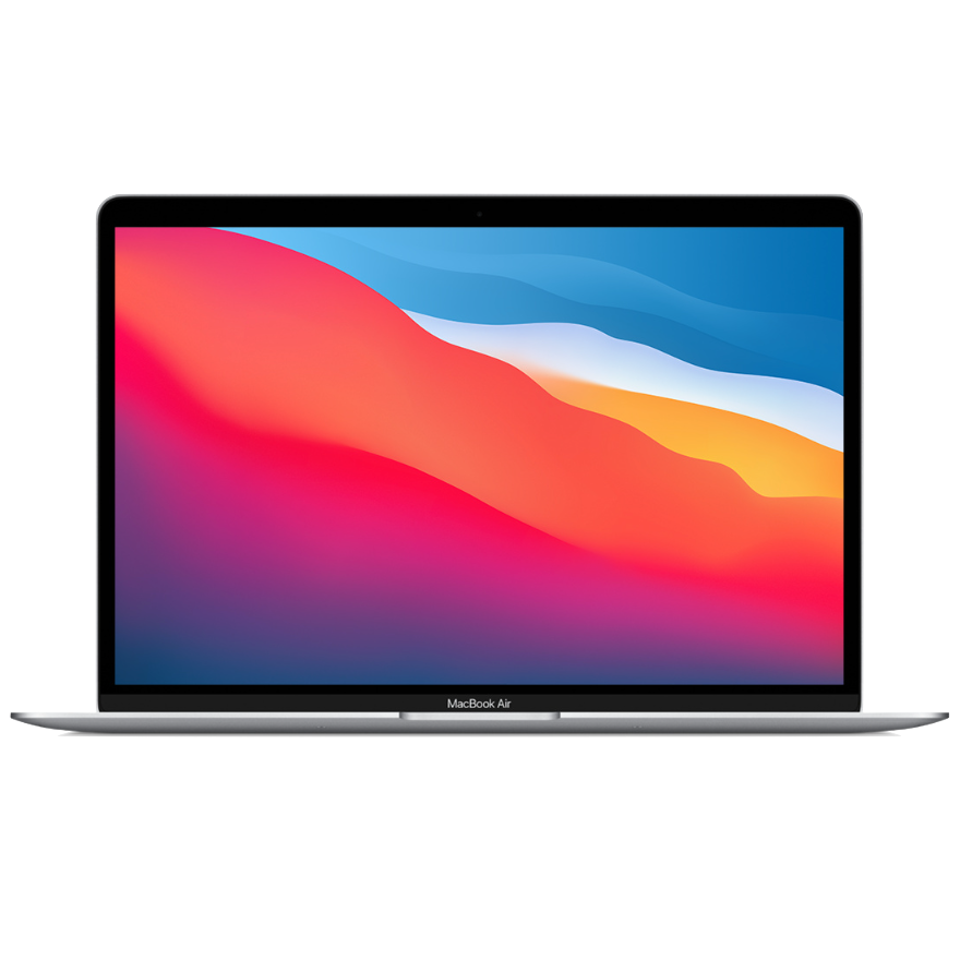 Pre-Owned MacBook Air (2020) 13.3" - M1 256GB 8GB - Silver - ★★★★☆ Excellent