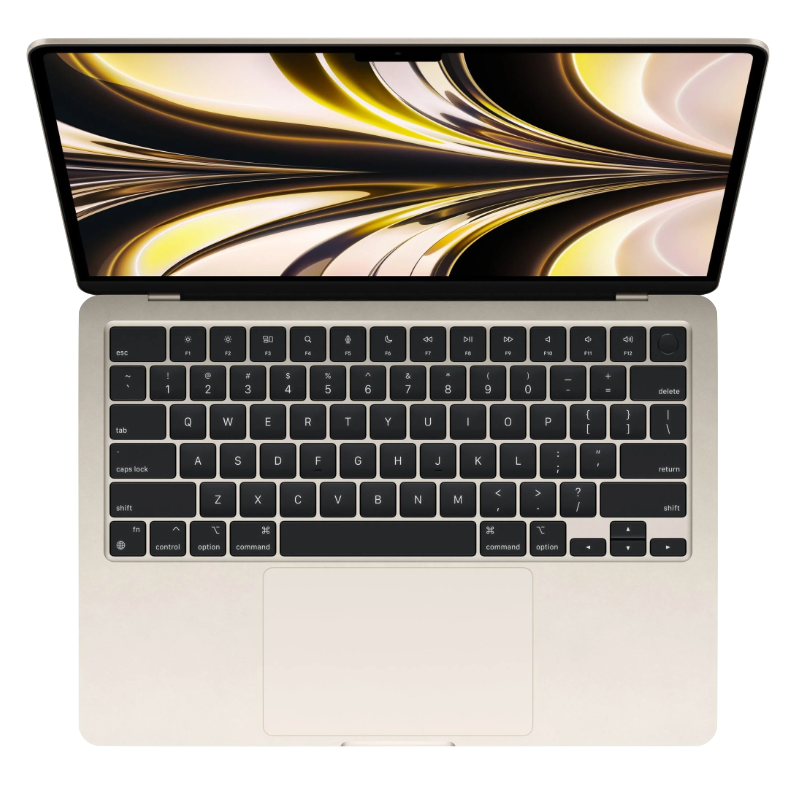 Pre-Owned MacBook Air (2022) 13.6" - M2 16GB 256GB - Starlight - Excellent Condition