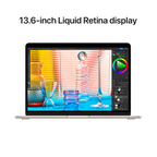 Pre-Owned MacBook Air (2022) 13.6" - M2 16GB 256GB - Starlight - Excellent Condition