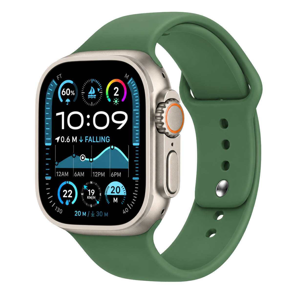 Pre-owned Apple Watch Ultra 2 • 49mm GPS Cellular • Natural Titanium - ★★★★★ Like New