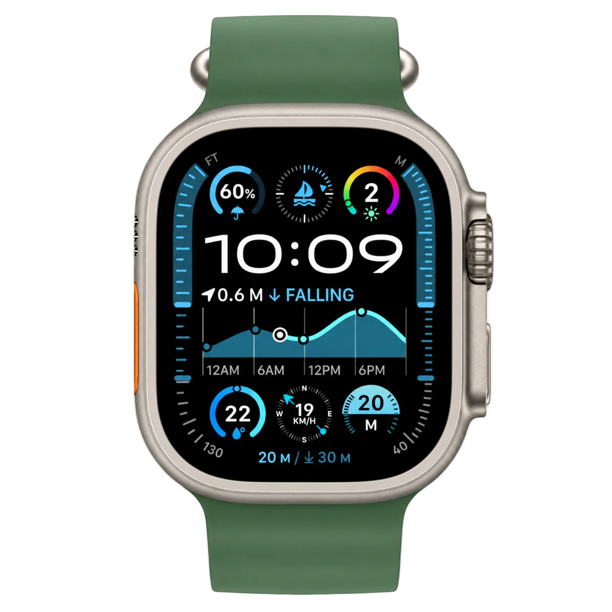Pre-owned Apple Watch Ultra 2 • 49mm GPS Cellular • Natural Titanium - ★★★★★ Like New