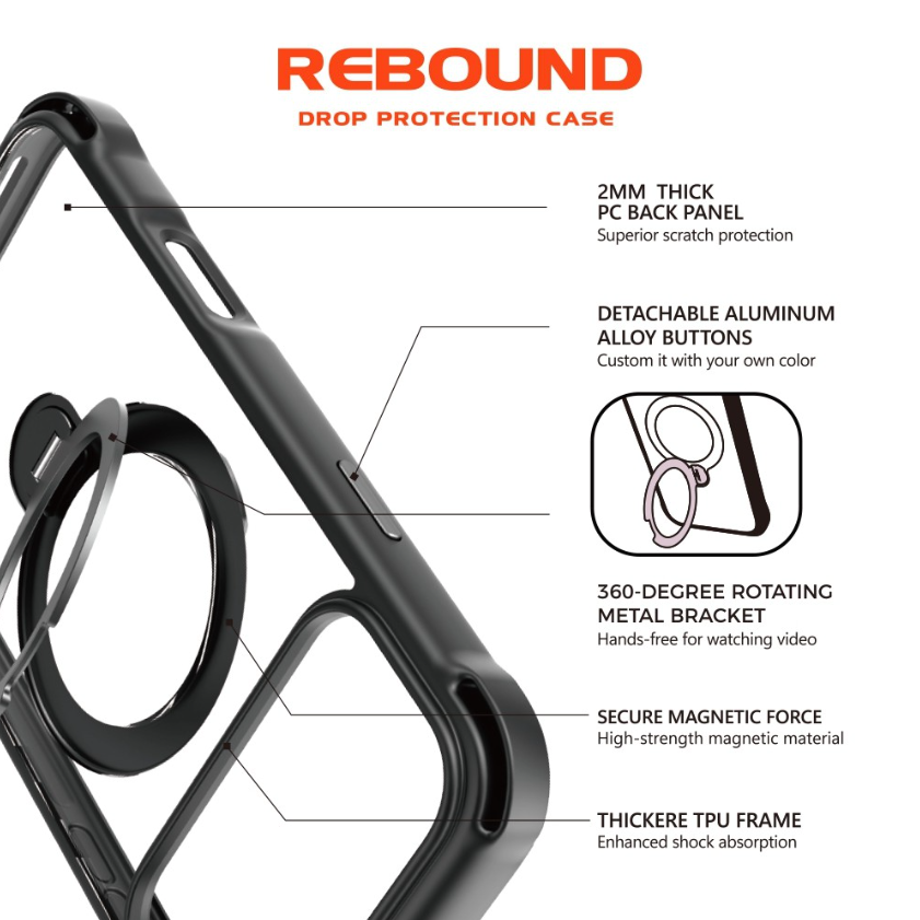 Rebound MagSafe Case iphone 17 series
