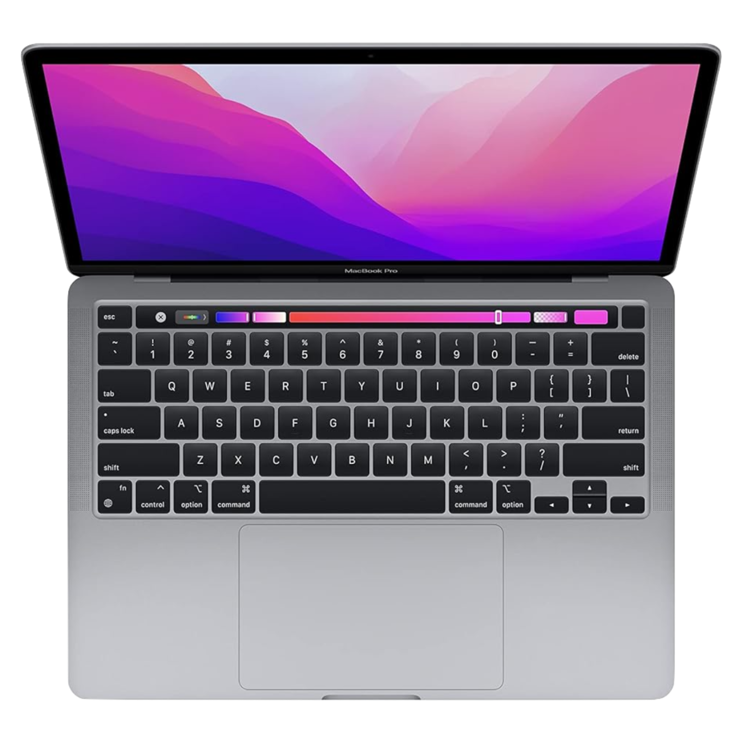 Refurbished MacBook Pro (2022) 13.3" - M2 8GB 256GB - Space Grey - ★★★★☆ Excellent