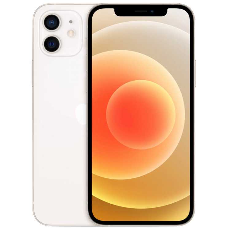 Refurbished iPhone 12 - 128GB - White - Unlocked - ★★★★☆ Excellent