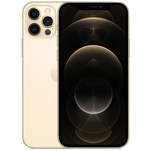 Refurbished iPhone 12 Pro - 128GB - Gold - Unlocked - ★★★☆☆ Good