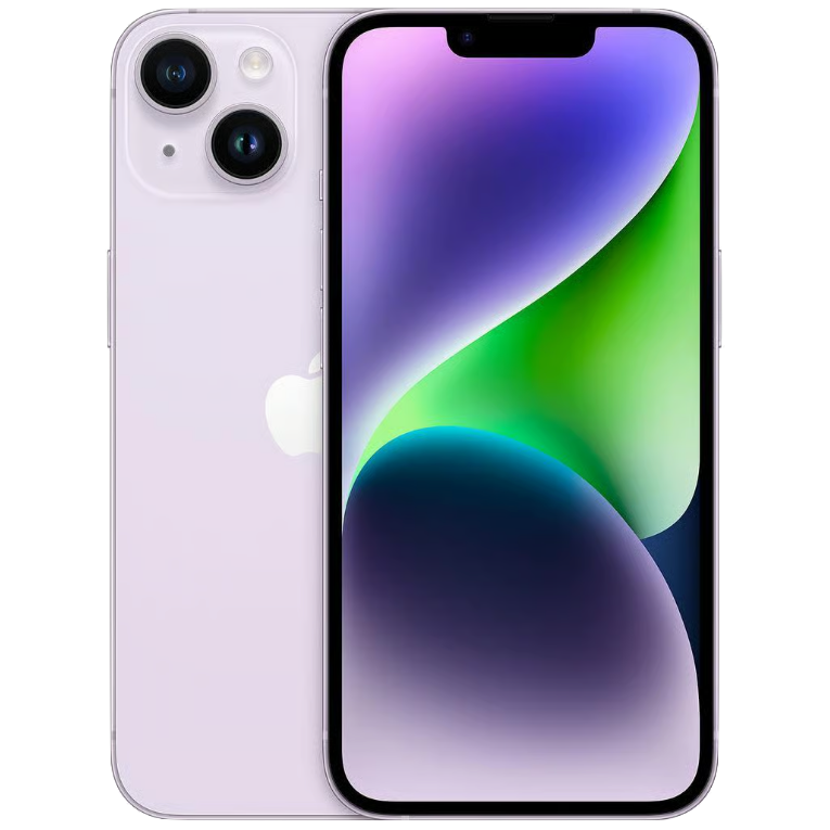 Refurbished iPhone 14 - 128GB - Purple - Unlocked - ★★★☆☆ Good