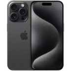 Refurbished iPhone 15 Pro - 128GB - Black Titanium - Unlocked - ★★★★☆ Excellent