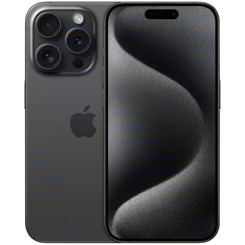 Refurbished iPhone 15 Pro - 128GB - Black Titanium - Unlocked - ★★★★☆ Excellent