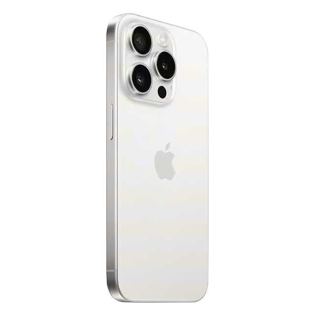 Refurbished iPhone 15 Pro - 128GB - White Titanium - Unlocked - ★★★★★ Like New