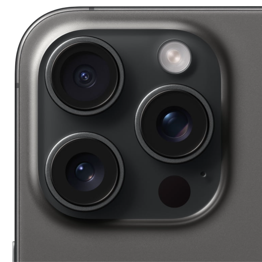 Refurbished iPhone 15 Pro Max - 256GB - Black Titanium - ★★★☆☆ Good