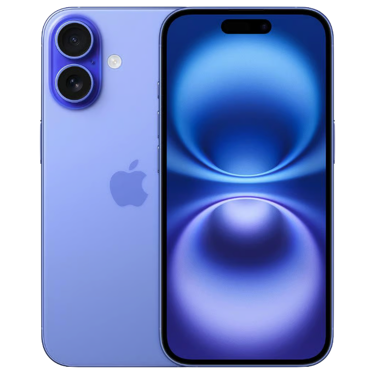Refurbished iPhone 16 - 128GB - Ultramarine - Unlocked - ★★★★☆ Excellent