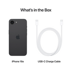 Refurbished iPhone 16e - 128GB - Black - Unlocked - ★★★☆☆ Good