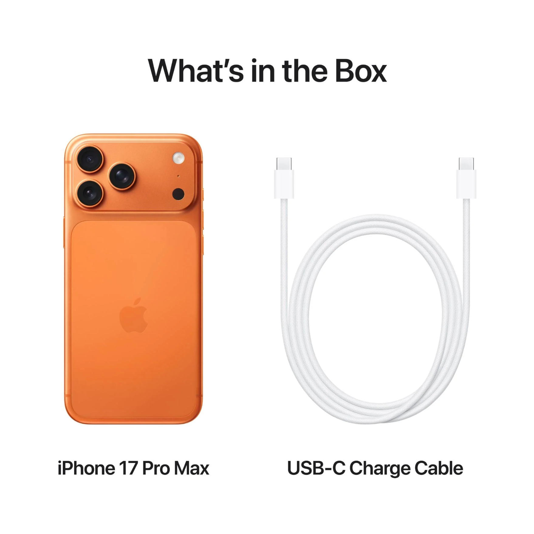 iPhone 17 Pro Max • 512GB • Cosmic Orange