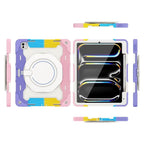 Shockproof Armor Case for iPad Series (with Rotating Stand)