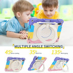 Shockproof Armor Case for iPad Series (with Rotating Stand)
