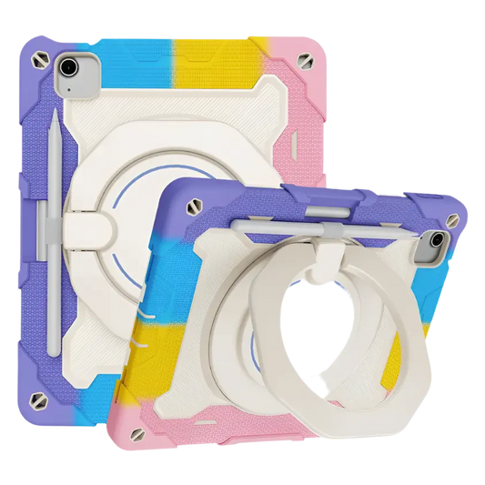 Shockproof Armor Case for iPad Series (with Rotating Stand)