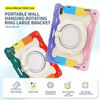 Shockproof Armor Case for iPad Series (with Rotating Stand)