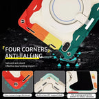 Shockproof Armor Case for iPad Series (with Rotating Stand)