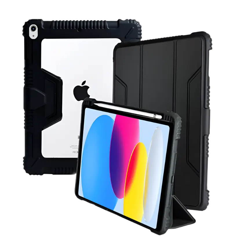 Shockproof Armor Flip Case for iPad Series