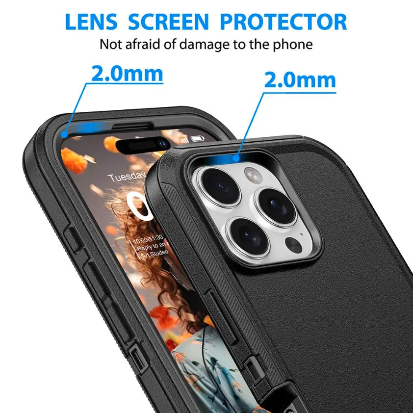 Shockproof Rugged Armor Case for iPhone Series