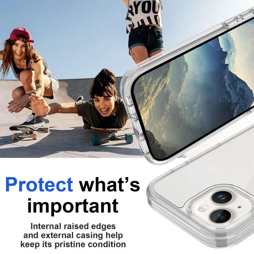 Slim Shockproof Case for iPhone 12 / 13 / 14 / 15 Series