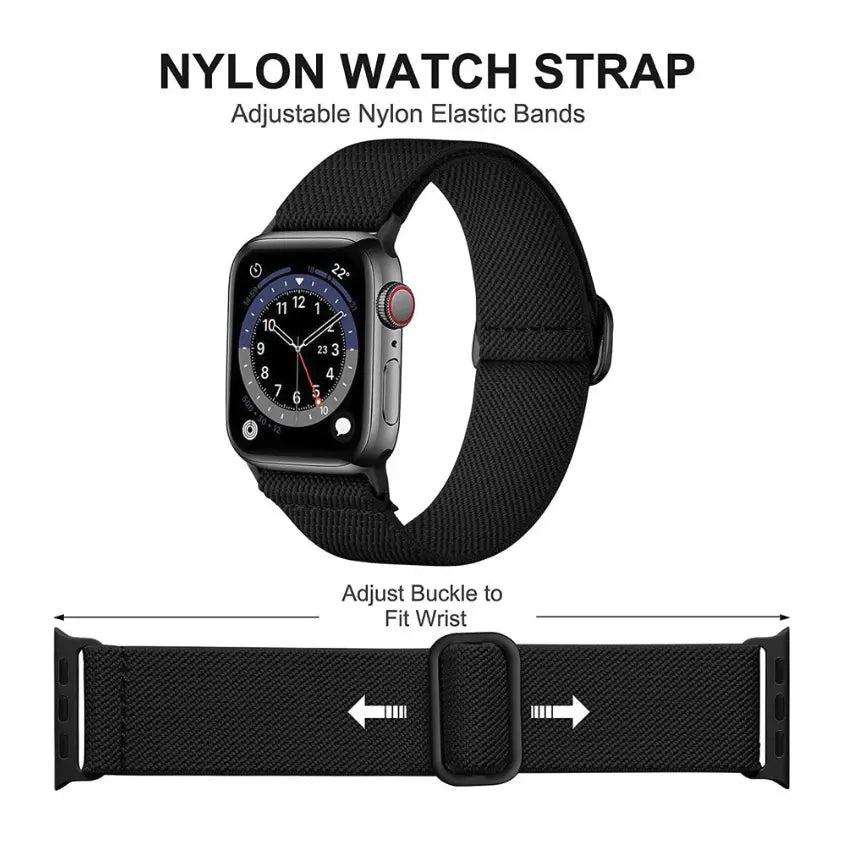 Stretchy Nylon Apple Watch Band