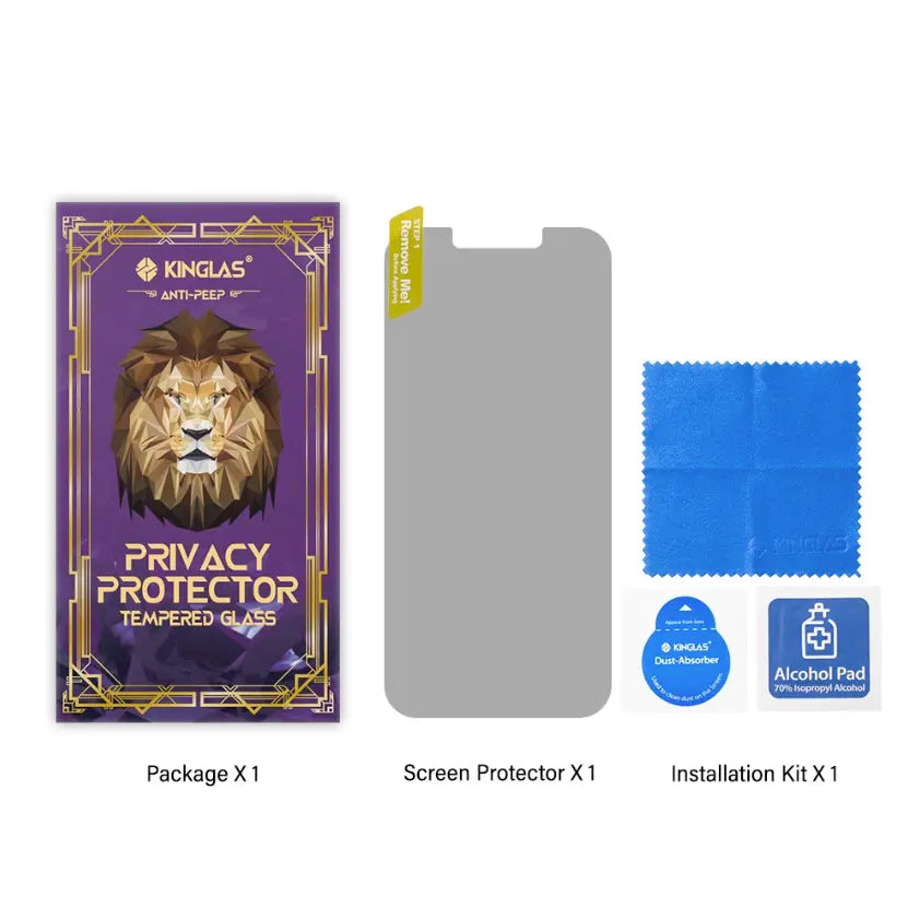 Tempered Glass Privacy Screen Protector for iPhone Series