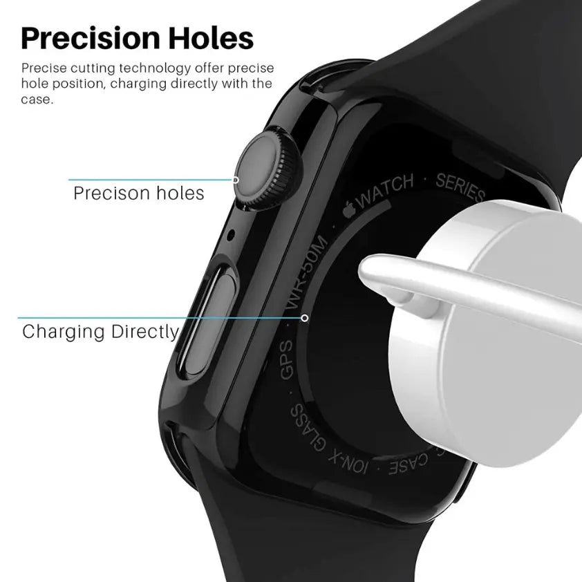 Tempered Glass Protector for Apple Watch Series