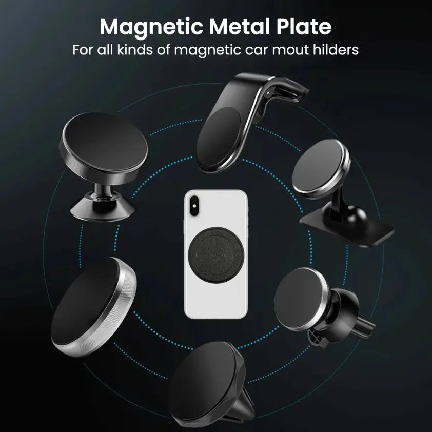Universal Magnetic Plate for Magnetic Car Mounts