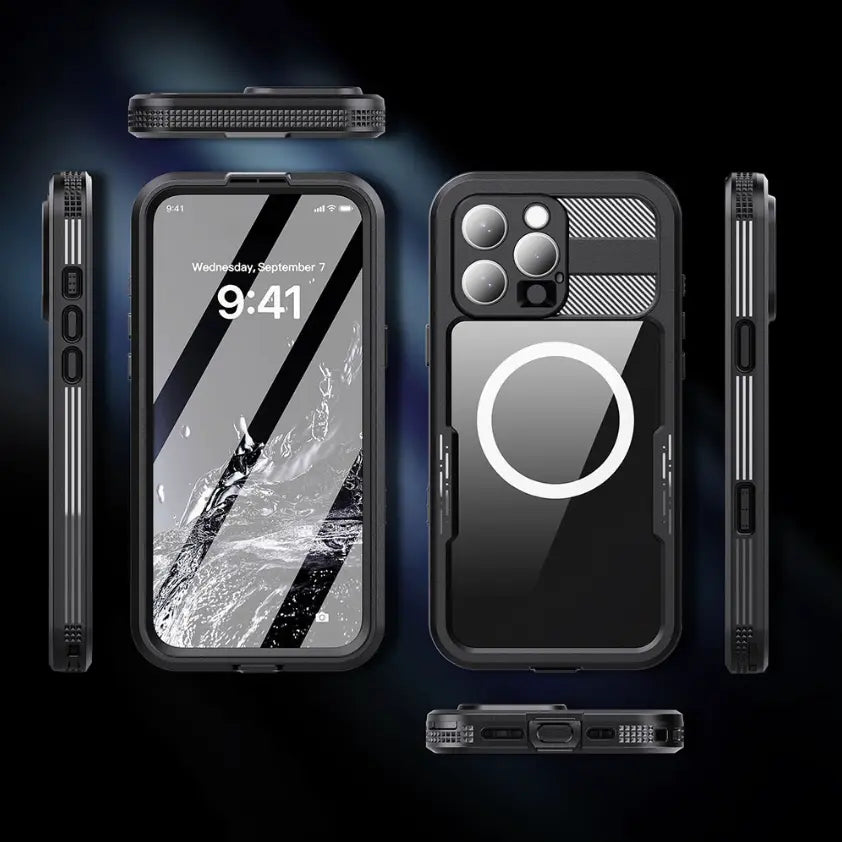 Waterproof MagSafe Case for iPhone 14 / 15 / 16 Series