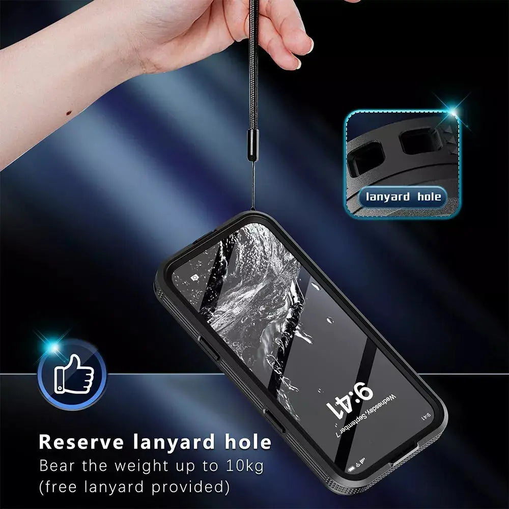 Waterproof MagSafe Case for iPhone 14 / 15 / 16 Series
