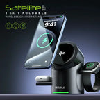 iquick 3-in-1 MagSafe Wireless Charger - iPhone, Watch, AirPods fast charging desk