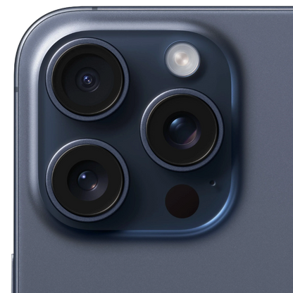 refurbished iphone 15 pro max 256gb blue titanium