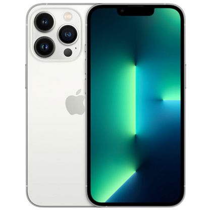 refurbished preowned iphone 13 pro max silver warranty invoice 128gb