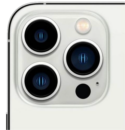 refurbished preowned iphone 13 pro max silver warranty invoice 128gb